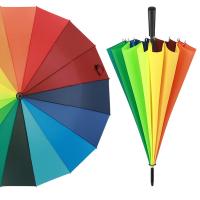 璞莉丝 PLSYS0457 彩虹伞  105cm*16骨 三折 （单位：把) 彩色