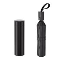 皖亭 WT-YSBW-2002 雨伞保温杯套装 500ML+28CM 曜石黑（单位：套 ）保温杯500ML*1+雨伞*1