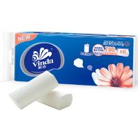 维达（Vinda）超韧 无芯卷纸4层加厚78g/卷*10卷/提*3提（单位：组）