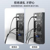 胜为（shengwei） CMP3025G 理线带 可裁魔术贴黑色1.6cm*25米 曜石黑（单位：卷）