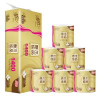 清风原木金装4层加厚140克*10卷有芯卷纸B22AFJ3（单位：提）