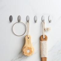 茶花（CHAHUA） 121027 挂钩 不锈钢挂钩贴 12只/包（单位：包）