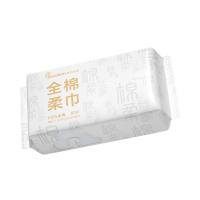 棉柔世家（Fulcotton） 全棉柔巾 干湿两用加大加厚 MRJ01670 20*20cm*80抽 (单位:包)