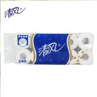 清风 B22AT3BN 3层240段卷筒卫生纸 10卷/提 (单位:提)