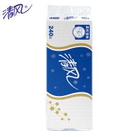 清风 B22AT3BN 3层240段卷筒卫生纸 10卷/提 (单位:提)