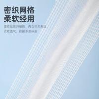 茶花（CHAHUA） 棉柔夹层 抹布 28*28cm 10片装（单位：包）白色、暗粉、浅灰