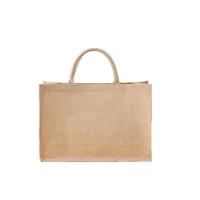 乐博锐胜（LEBORUISHENG） LB-MD01 可定制棉麻手提袋 37*17*27cm (单位: 个)自然色 可支持logo定制  起订量2500个