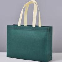 乐博锐胜（LEBORUISHENG） LB-WF002 手提袋 40*30*10cm (单位: 个)墨绿色 可支持logo定制  起订量3000个