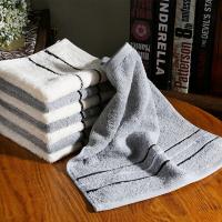 金号（KING SHORE） HY6118-0 清然/系列-0 单条方巾彩盒装 35*33cm(单位：盒) 灰/米白随机