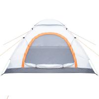 车管家 GJ-2203 户外自动式抛帐帐篷 200*150*100cm(单位：个) 银白+橙黄