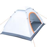 车管家 GJ-2203 户外自动式抛帐帐篷 200*150*100cm(单位：个) 银白+橙黄