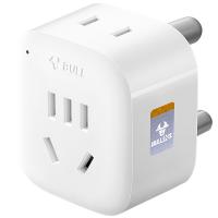 公牛（BULL）GN-L01N2位南非标旅行插座南非标转国标电源转换器插座/转换插头 适合国外使用（单位：个）