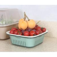 斯弥儿 SMR-CFYPCJ006 简约双层沥水篮 26cm*26cm*10cm（单位：个）