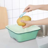 斯弥儿 SMR-CFYPCJ006 简约双层沥水篮 26cm*26cm*10cm（单位：个）