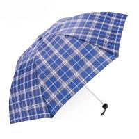 天堂 339S 三折格子晴雨伞 57cm*7骨(单位：把) 花色随机