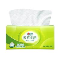 心相印（Mind Act Upon Mind） DT17100 云感柔肤系列抽纸 纸巾 提装 3层100抽*6包 白色（单位：提）