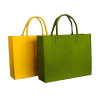 甠焓 QH-DM240110 加厚加大毛毡手提包 40*30*15cm(单位：个) 颜色随机发货