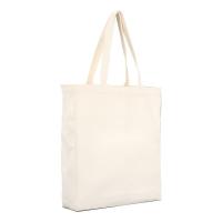 甠焓 QH-DF231725 有底有侧12A竖款帆布手提袋 38*34*10cm(单位：个) 白色