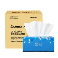 齐心（COMIX） QX-RC0002 清风联名款软抽纸 190*132mm 130抽3层 24包/箱 （单位：箱）白色