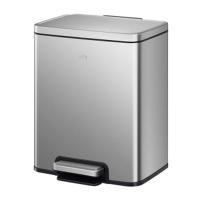 EKO EK9361 尚悦系列脚踏环境桶垃圾桶 20L (单位: 个)雅钢