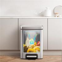 EKO EK9361 尚悦系列脚踏环境桶垃圾桶 20L (单位: 个)雅钢