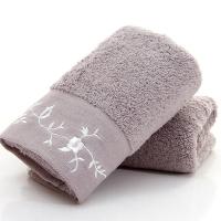 恒源祥（HYX） HYX-33747014001 全棉刺绣加厚毛巾浴巾三件套 毛巾33*74cm*2 浴巾70*140cm*1 (单位:套)