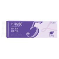 七月盛夏 QY-J2005A 原木经典 无芯卷纸 5层 无香型 100g*14卷 1400g（单位：提）