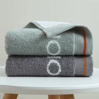 金号（KING SHORE）HY1218-3絮语系列毛巾双条盒装76*35cm*2（单位：盒）灰色、 绿色