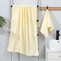 恒源祥（HYX） 2GY5132 柔洁套巾礼盒 毛巾尺寸33*70cm*2 浴巾尺寸70*140cm 纯棉 （单位：盒） 多色随机