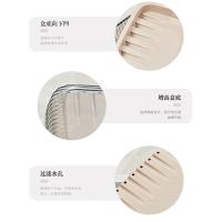 bdo 透明沥水皂盒 双层设计 BDO-6307 12*2.2*8.5cm (单位:个) 透明黑+浅咖