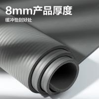 得力（deli） 瑜伽垫 安格耐特系列 FL200-A 183cm*61cm 厚8mm (单位:张) 灰色