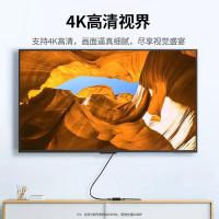 绿联（UGREEN）20107 4K HDMI母对母转接头 黑色 （单位：个）