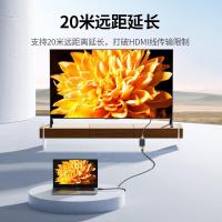 绿联（UGREEN）20107 4K HDMI母对母转接头 黑色 （单位：个）