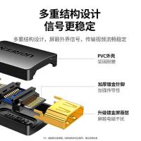 绿联（UGREEN）20107 4K HDMI母对母转接头 黑色 （单位：个）