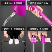 美丽雅（MARYYA）旋转拖把 共2张拖布 甩水桶拖布 墩布干湿两用吸水免手洗地拖套装（单位：套）