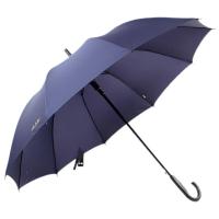 天堂193E长柄加大半自动直杆晴雨伞70cm*10k（单位：把）深藏青