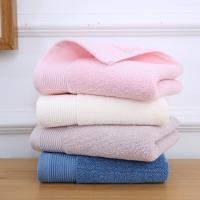 鸿鹄HH-M8001素缎毛巾单条 牛皮纸袋装34*75cm颜色随机（单位：袋）