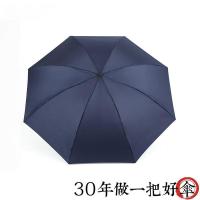 天堂 30966DLN 三折晴雨伞 61cm*8K 藏青色（单位：把）
