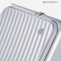 爱华仕（OIWAS）OCX6641一帆风顺行李箱侧开盖拉杆箱24英寸（单位：个）银色