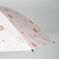 有福有派YF-834325三折黑胶伞98*66cm（单位：把）粉色