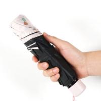 有福有派YF-834325三折黑胶伞98*66cm（单位：把）粉色