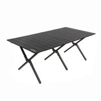 沃特曼 75092 户外折叠桌蛋卷桌 大号 116*59*42cm(单位：张) 炭黑色