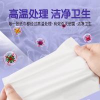 洁柔（C&S） CR065-03A 抽纸 纸巾 自然无香 3层100抽 3包/提 紫色（单位：提）