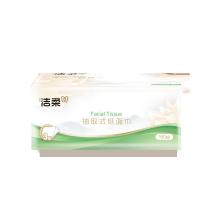 洁柔（C&S） JR281-06A 抽纸 纸巾 3层100抽 6包/提 绿色（单位：提）