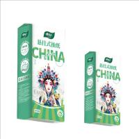 心相印（Mind Act Upon Mind）DTD320绿野馨风悬挂抽取式面巾纸150mm*180mm*4层*320抽(单位:包)