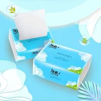 洁柔（C&S） TR098501A 白玉兰软抽 抽纸 纸巾 3层100抽*4包 天蓝色（单位：提）
