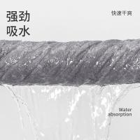 洁玉（JEYU） J5928F-1 沐然毛巾单条袋装 尺寸:33cm*72cm 克重:90g (单位：条) 灰色