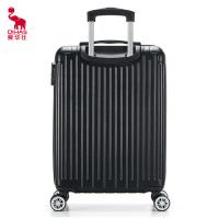 爱华仕（OIWAS）OCX6669B 时尚商务万向飞机轮拉杆箱 44.5L（20寸）(单位:个) 黑色/深蓝色