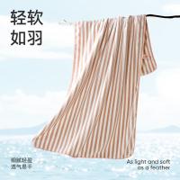 洁玉（JEYU） JD007-6D 7A抗菌多功能浴巾毯 80cm*150cm 360g/条(单位：条) 蜜桃奶粉