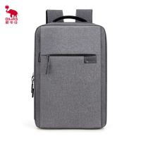 爱华仕（OIWAS）OCB4449 时尚商务多功能双肩包 13.9L (单位:个) 黑色/灰色